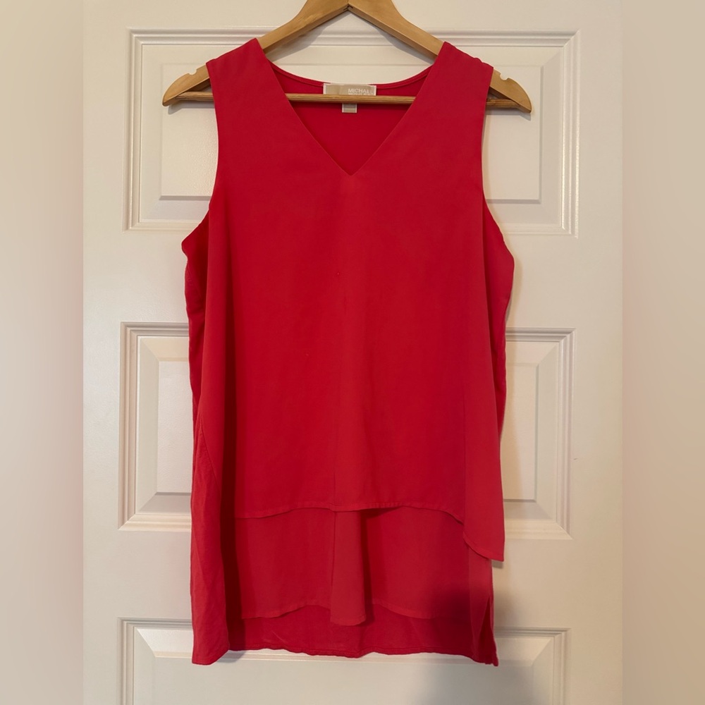 Michael Kors Vivid Red Tank Top